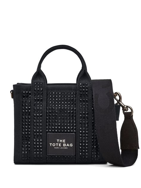 Marc Mini Top Handle The St. . Crystal canvas tote bag marc jacobs